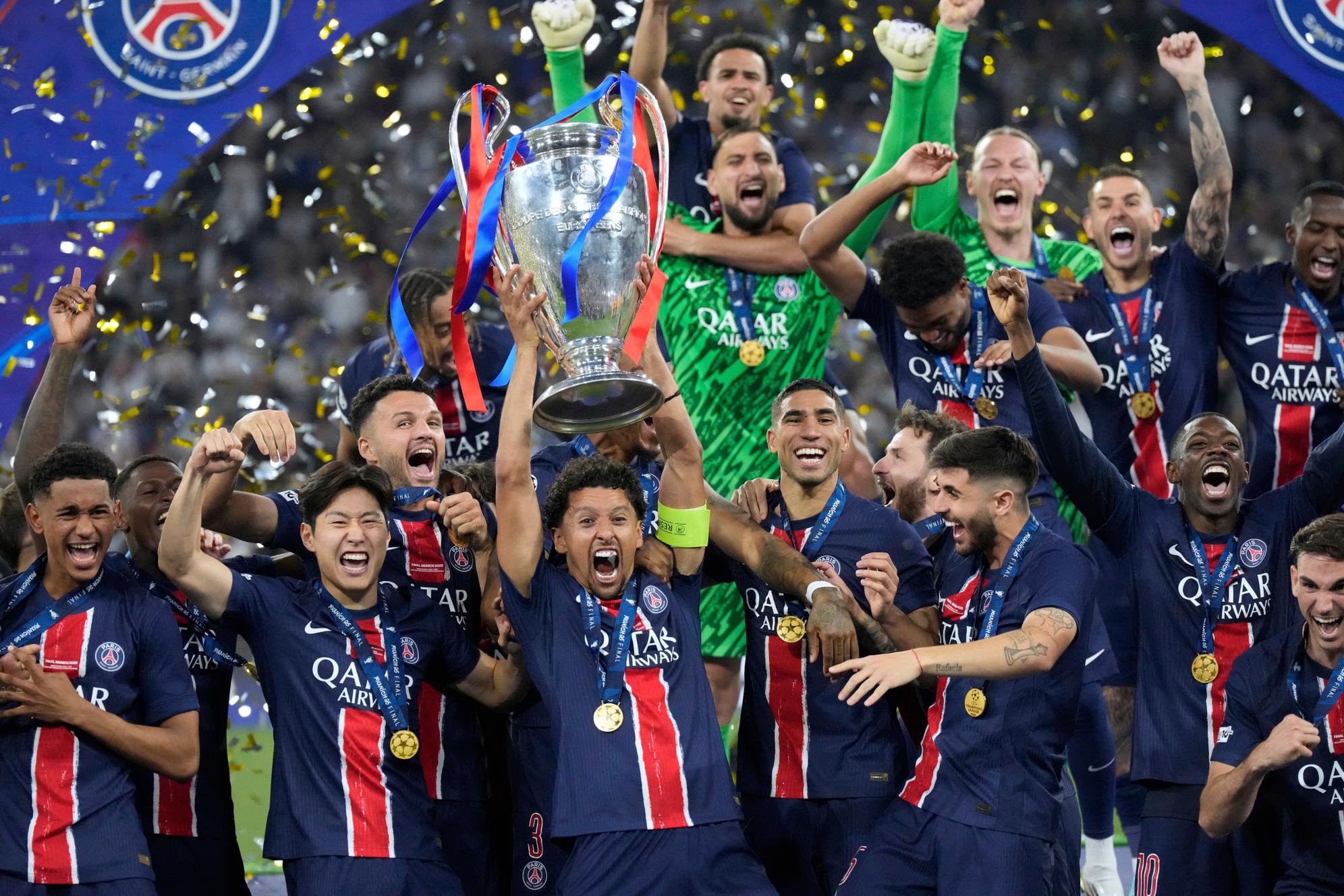 Le Paris Saint-Germain qualifie pour la finale de la Ligue des champions