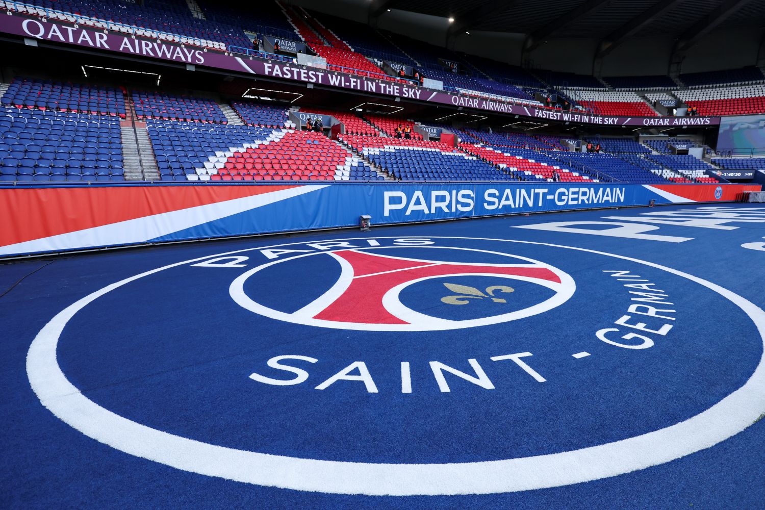 Les supporters du PSG en Ligue des champions